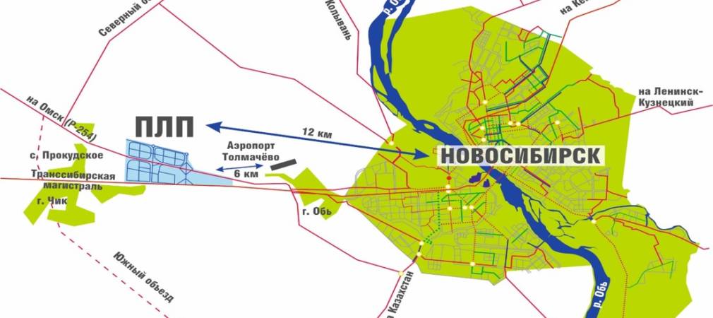 Карта где новосибирск