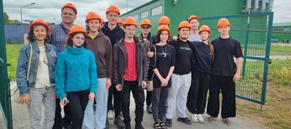 Студенты Сибстрина познакомились с работой очистных сооружений ПЛП